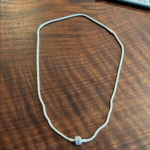 Pandora silver necklace